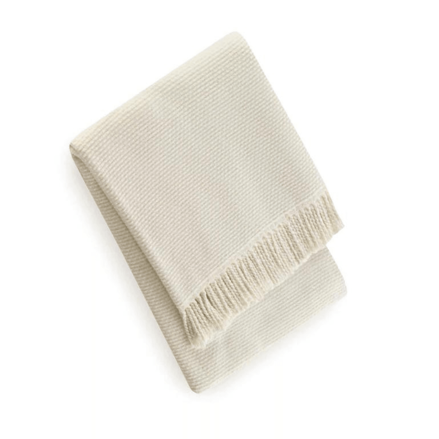 Grain of Rice Fringed Throw - Throw Blankets - The Well Appointed House