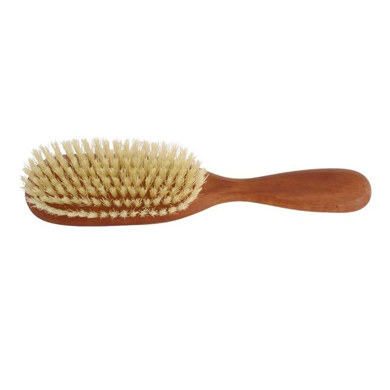 Large Pearwood Hairbrush With Tampico Bristles