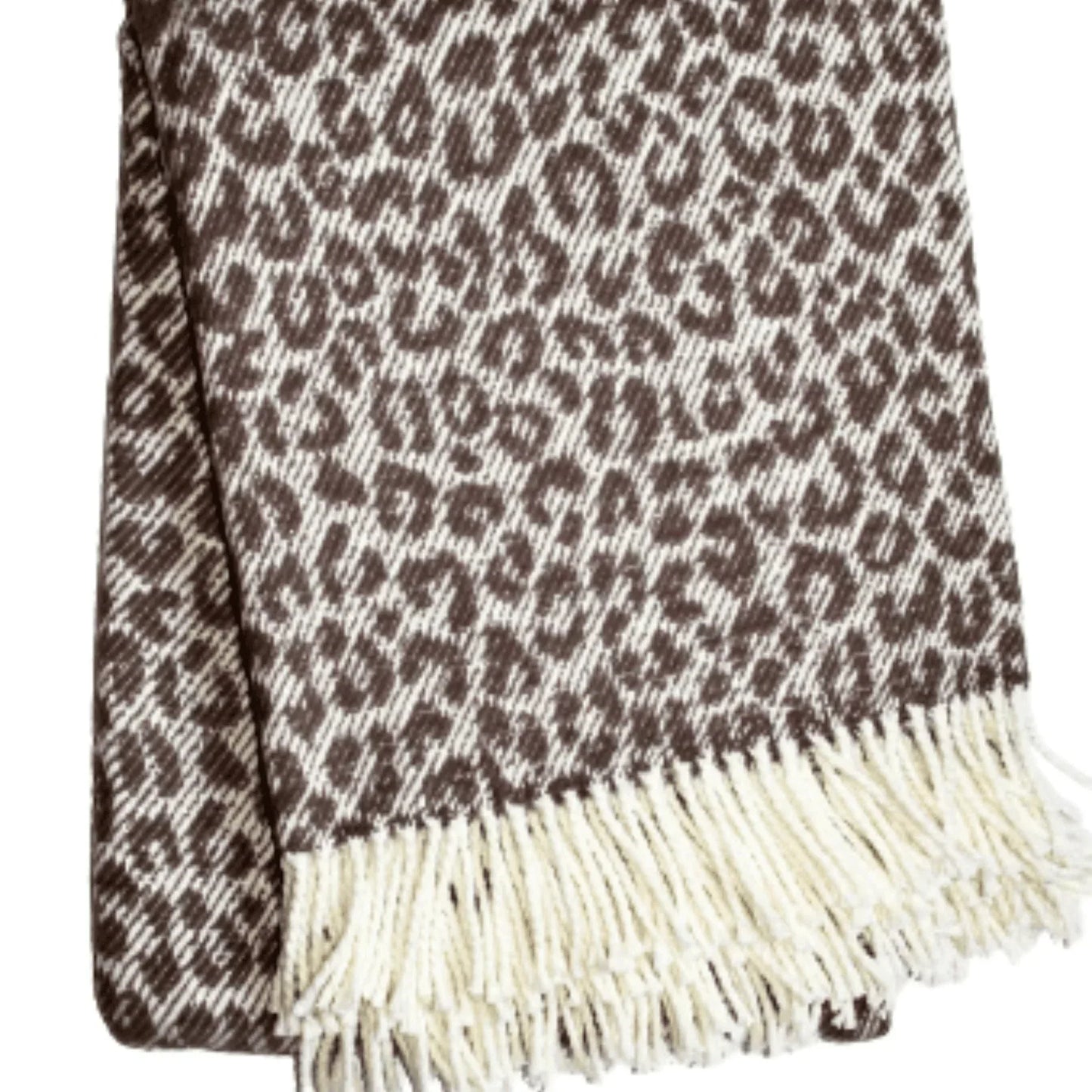 Leopard Print Throw - Throw Blankets - The Well Appointed House