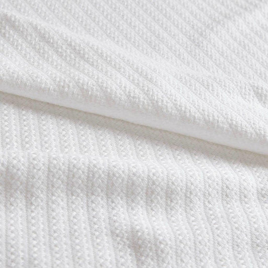 Liquid Cotton Full | Queen Blanket White