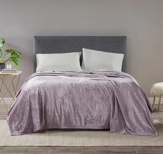 Microlight Blanket Full/Queen Purple